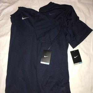 Two Nike Workout Shirts (navy)